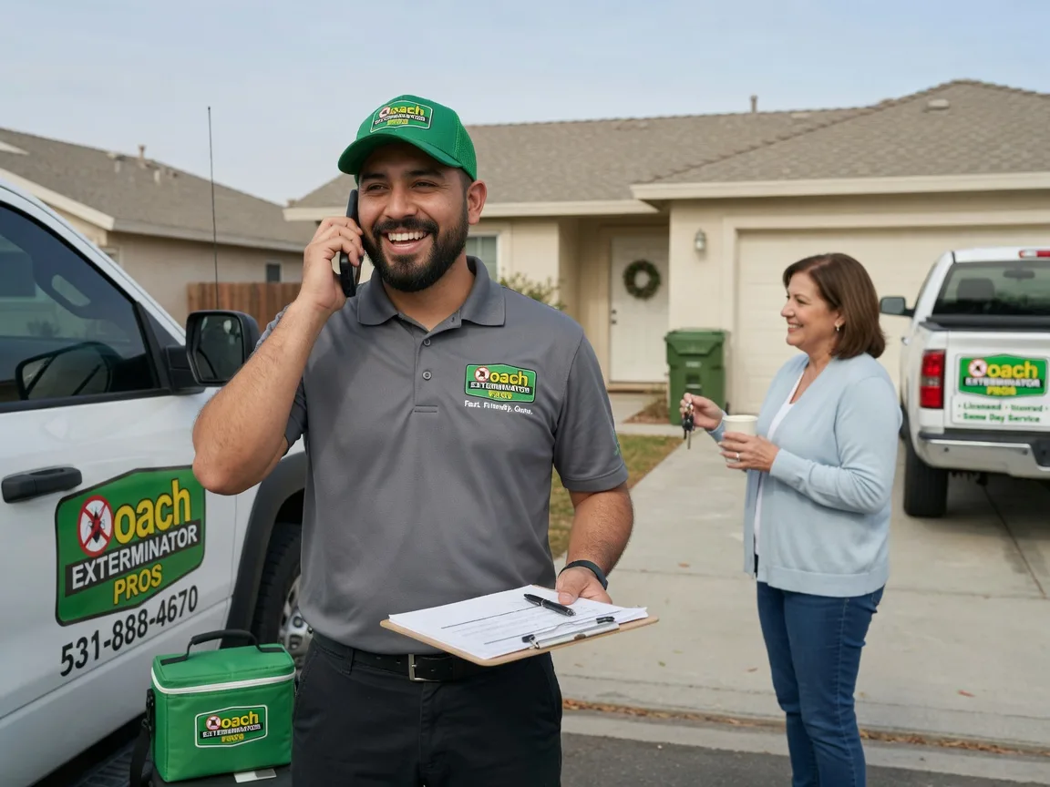 Pest Control Roach Exterminator Warnock, OH FAQs